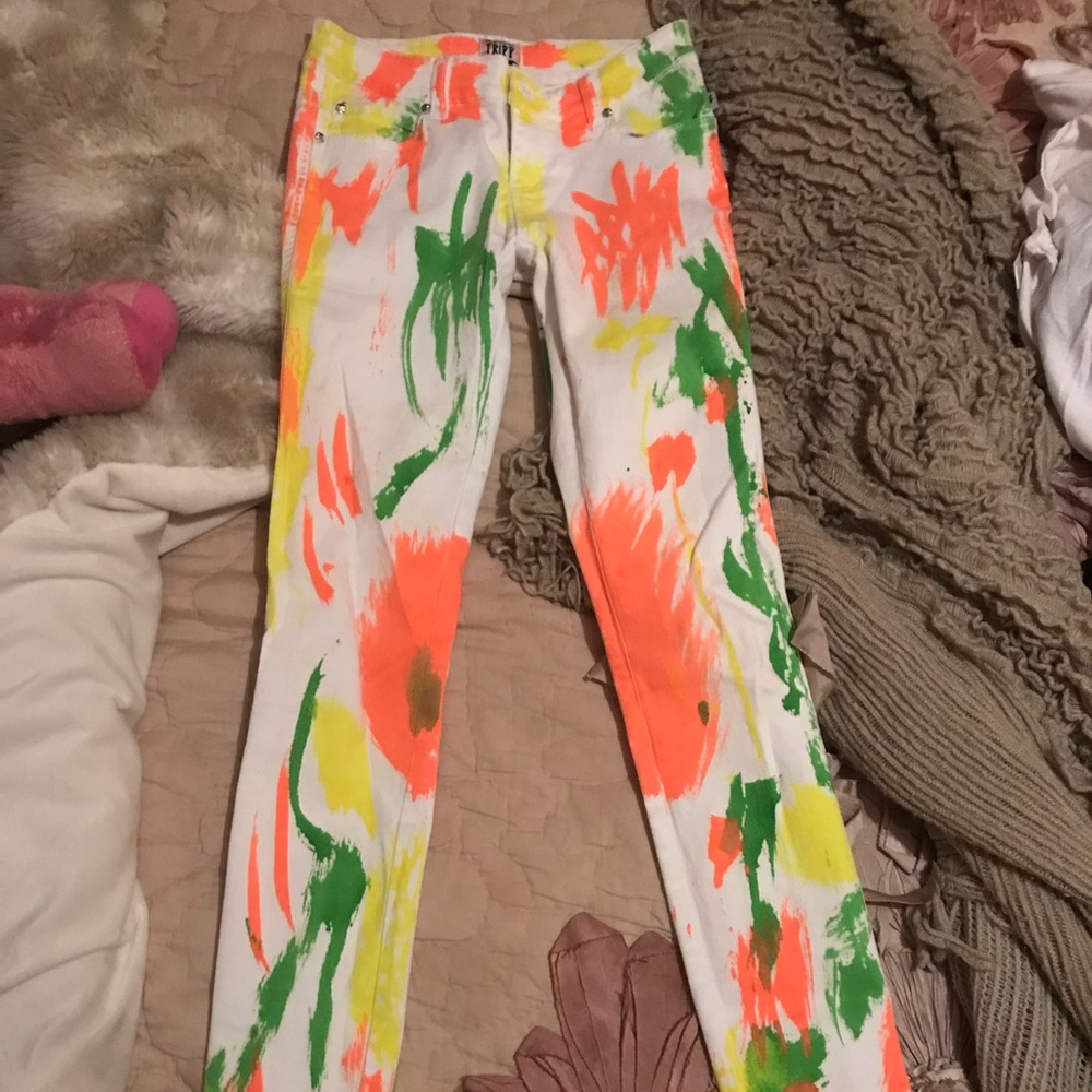 Colorful jeans